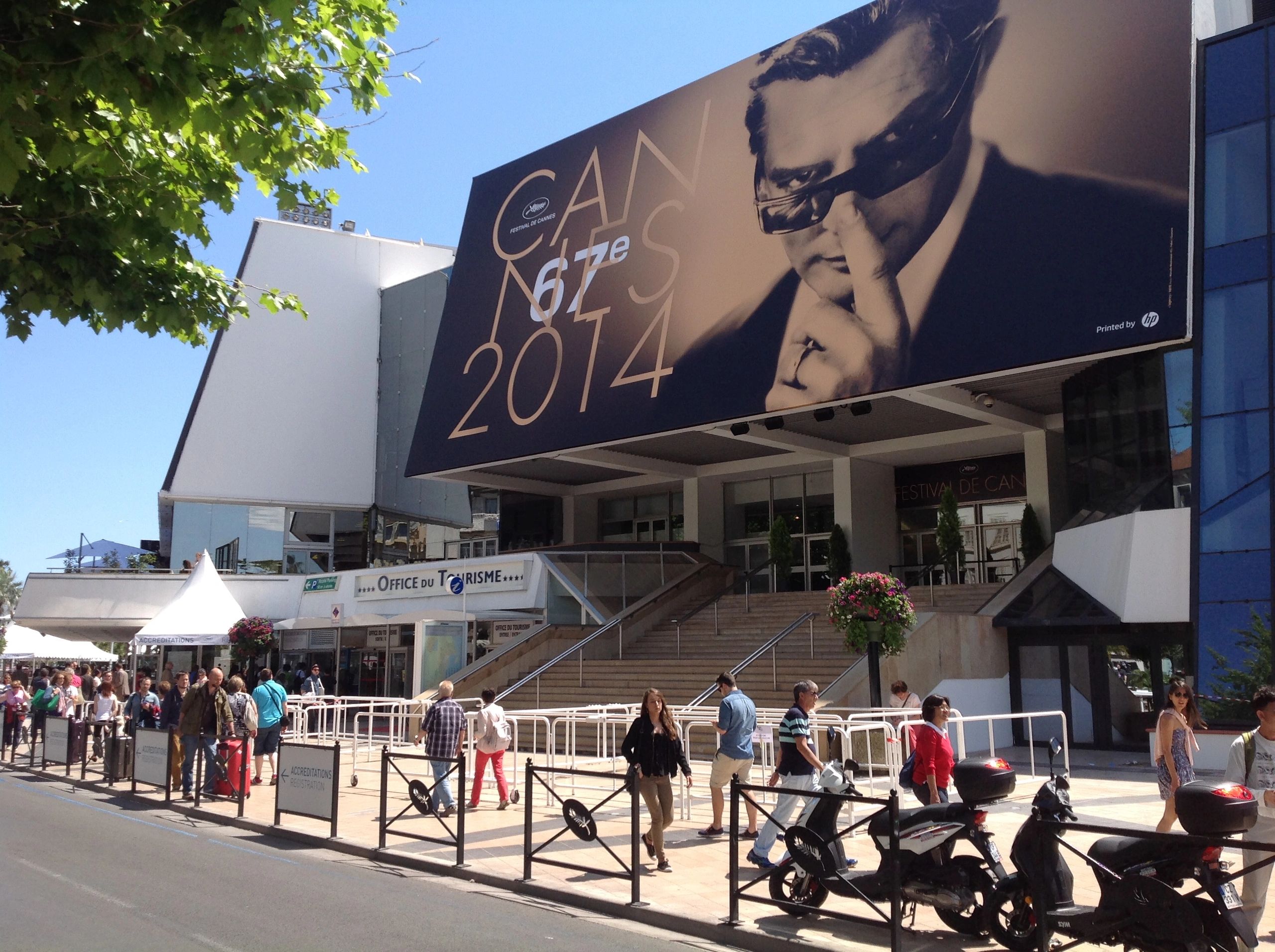 Cannes Film Festival Palais des Festivals entrance